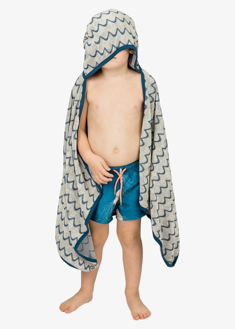 Secondary product image for "Babyhandduk Våg Off-white"