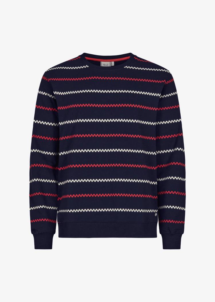 Secondary product image for "Shirt Käringön Stripe Navy"