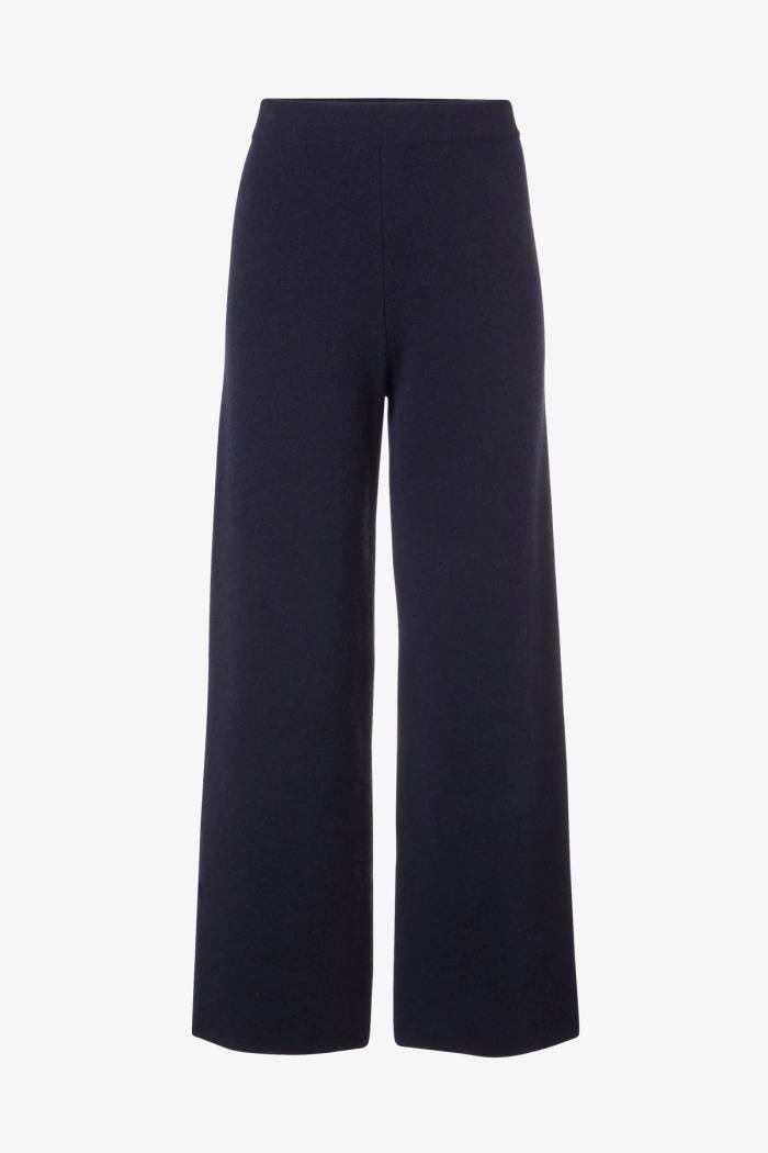 Secondary product image for "Klippa Stickad Byxa Navy"