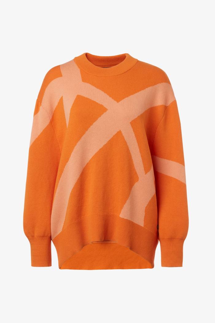 Secondary product image for "Brygg Knit Sweater Peach"