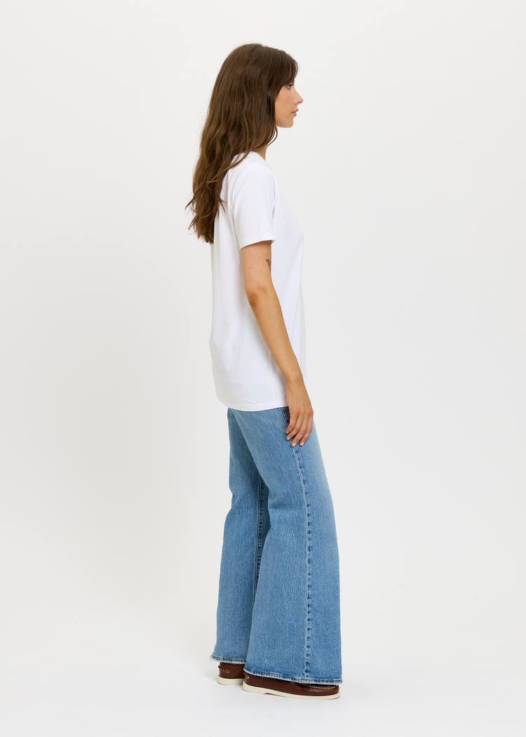 Secondary product image for "T-shirt Räkhjärta Vit"