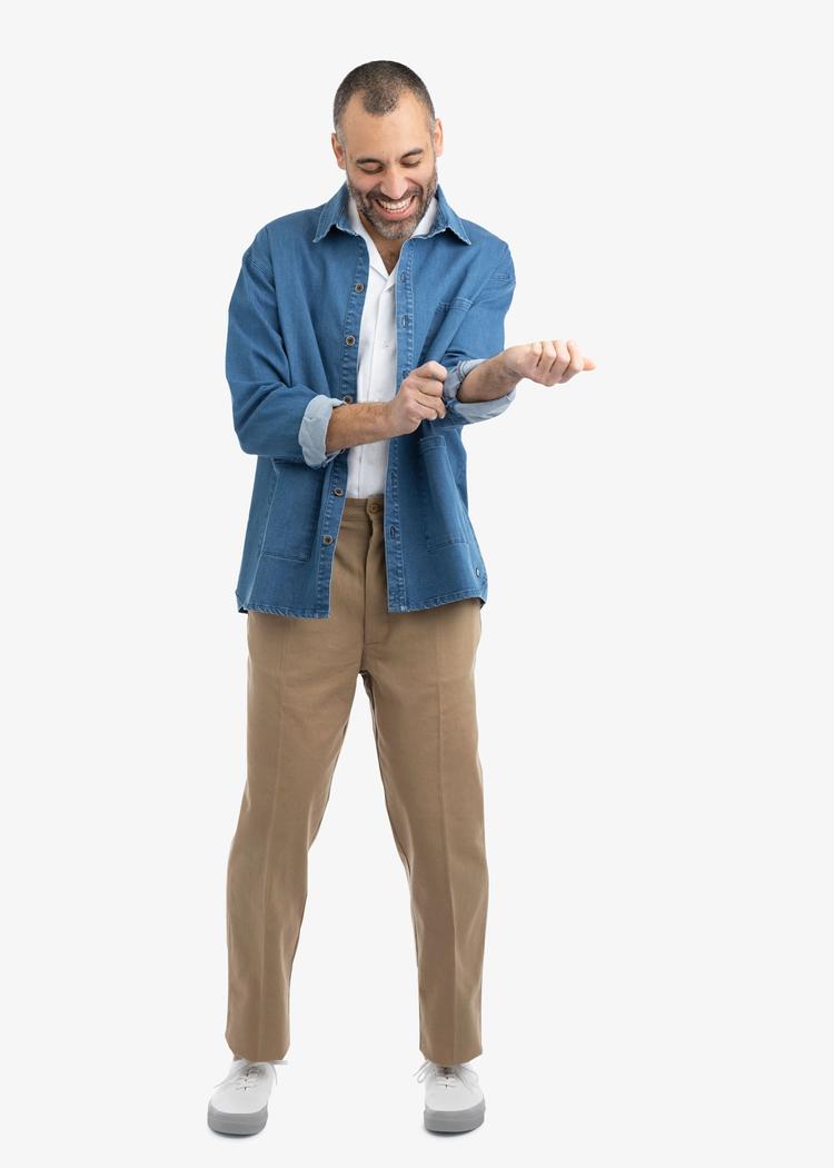 Secondary product image for "Three Pocket Skjorta Jeans"