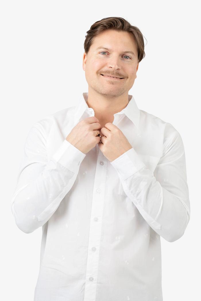 Secondary product image for "Kurt Skjorta Räkmix Vit"