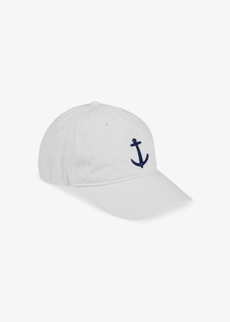 Secondary product image for "Cap Anchor Adult White"