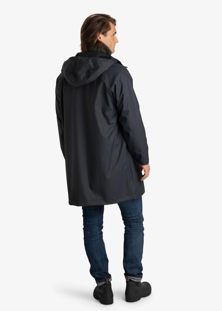 Secondary product image for "Storm Rain Jacket Navy"
