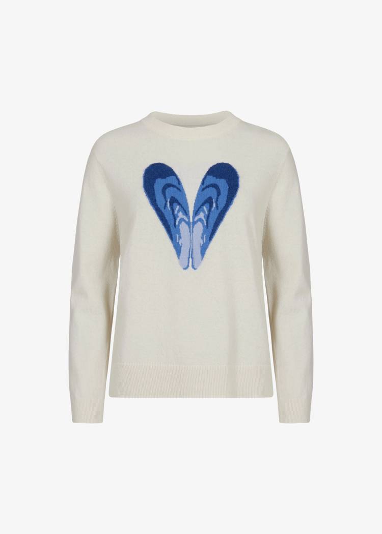 Secondary product image for "Pamela Stickad Musselhjärta"