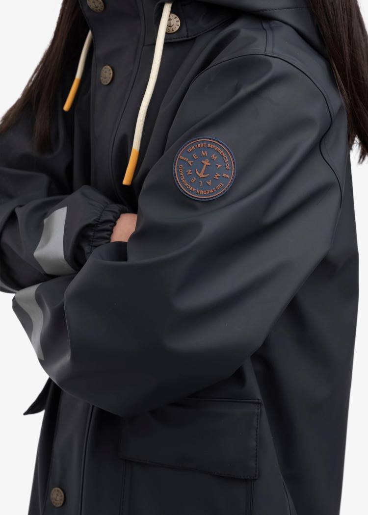 Secondary product image for "Storm Regnjacka Barn Marinblå"