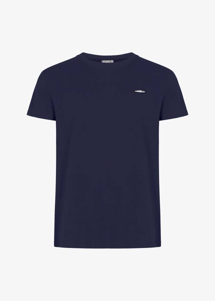 Secondary product image for "Fyren T-shirt Makrillen Marinblå"