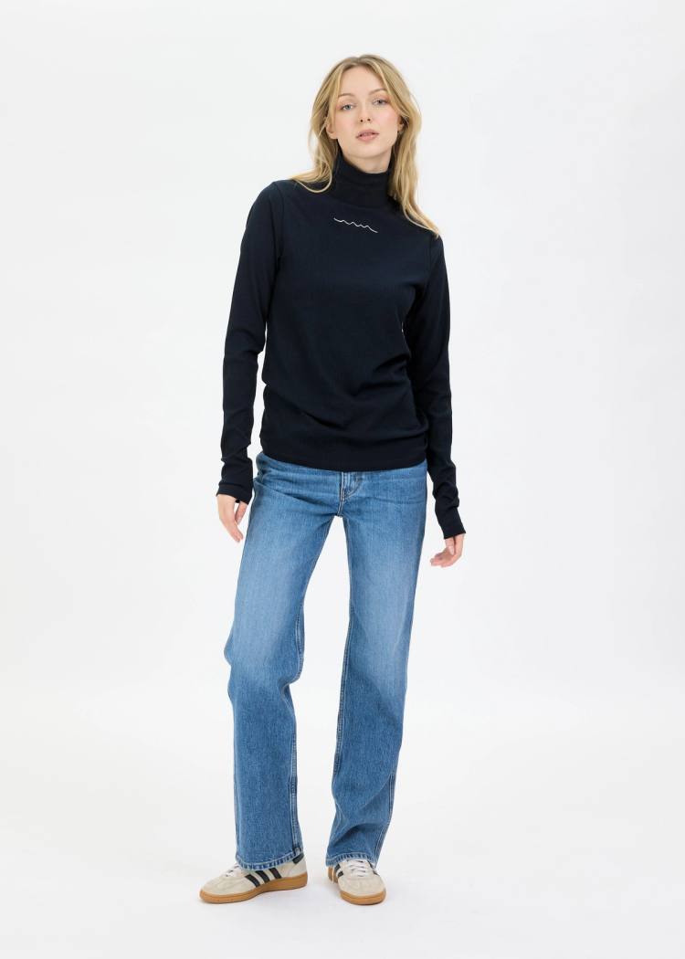 Secondary product image for "Polo Rib Windy Wave Navy"