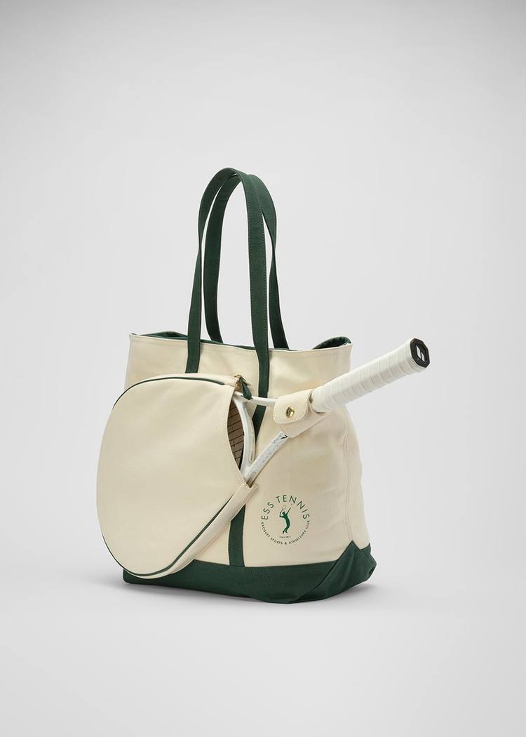 Secondary product image for "ESS Tennis One Racket Tennis Tote Bag Canvas"