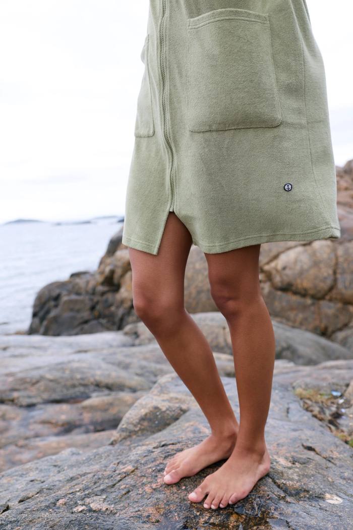 Secondary product image for "Bathrobe Archipelago Wave Mint"