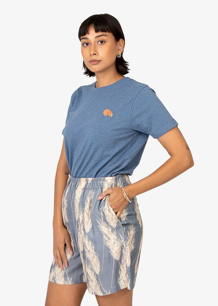 Secondary product image for "T-shirt Räka Blå"