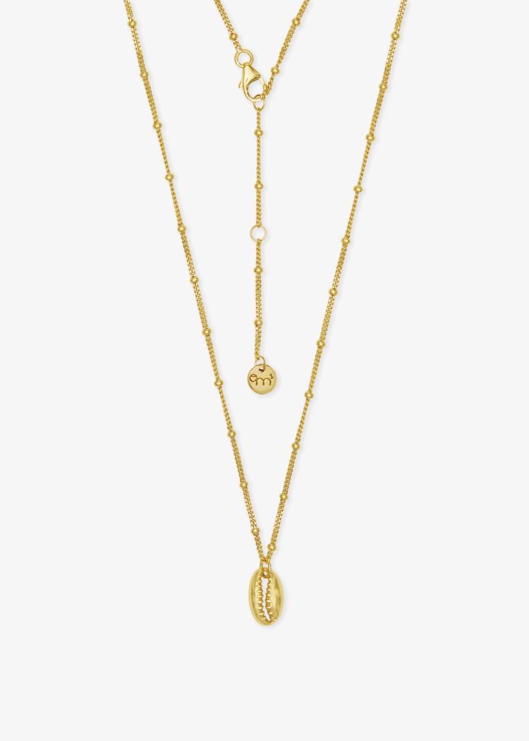 Secondary product image for "Necklace Beach Shell Gold"