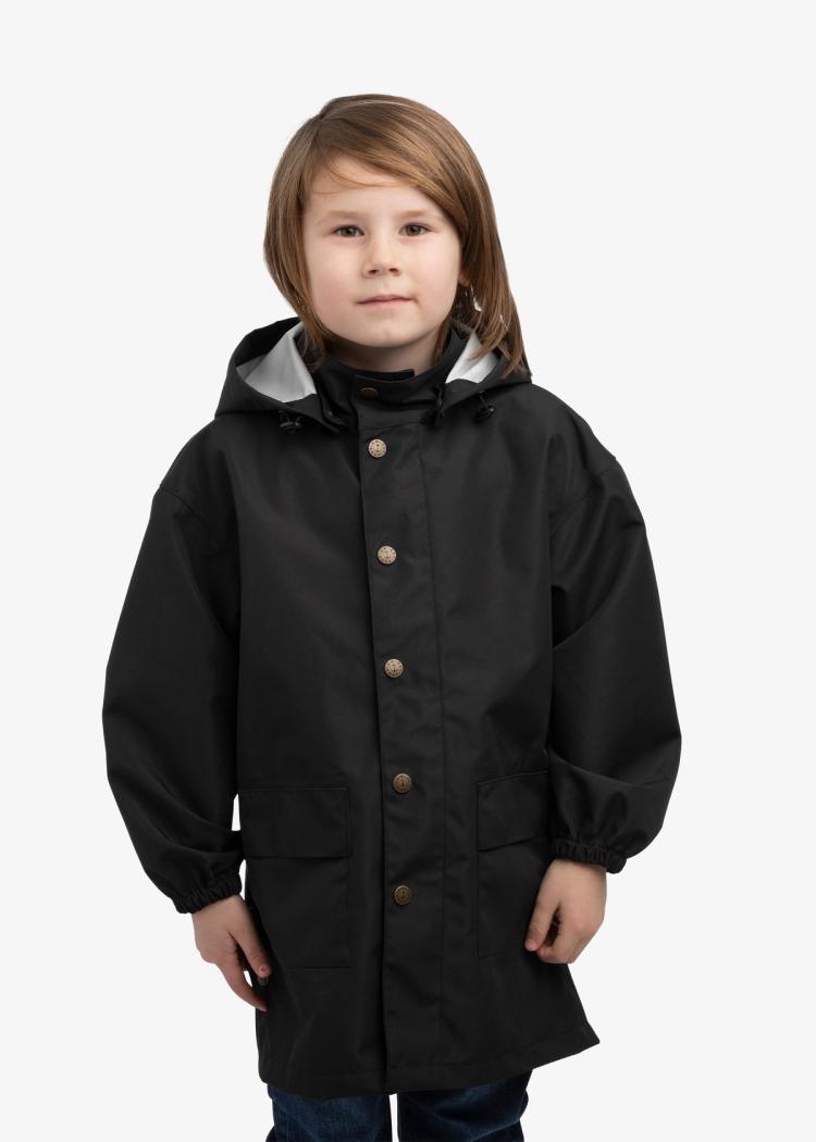 Secondary product image for "GBG Rain Poncho Black Kids"