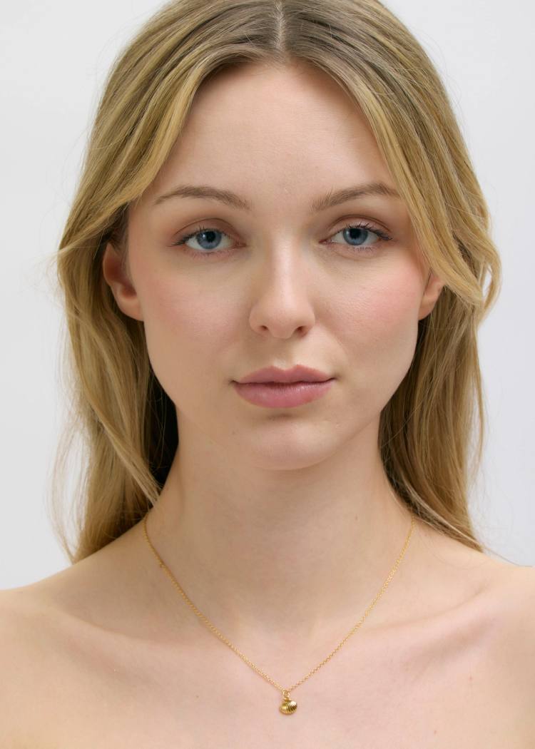 Secondary product image for "Necklace Shell Gold"