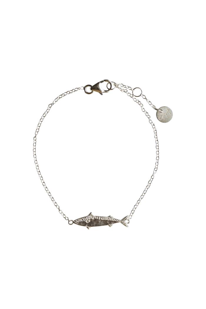 Secondary product image for "Armband Makrill Silver"