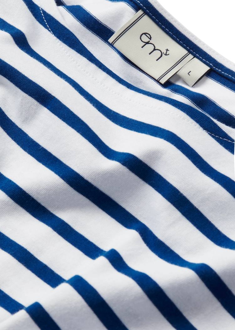 Secondary product image for "Marin Rand Vit Blå Unisex"