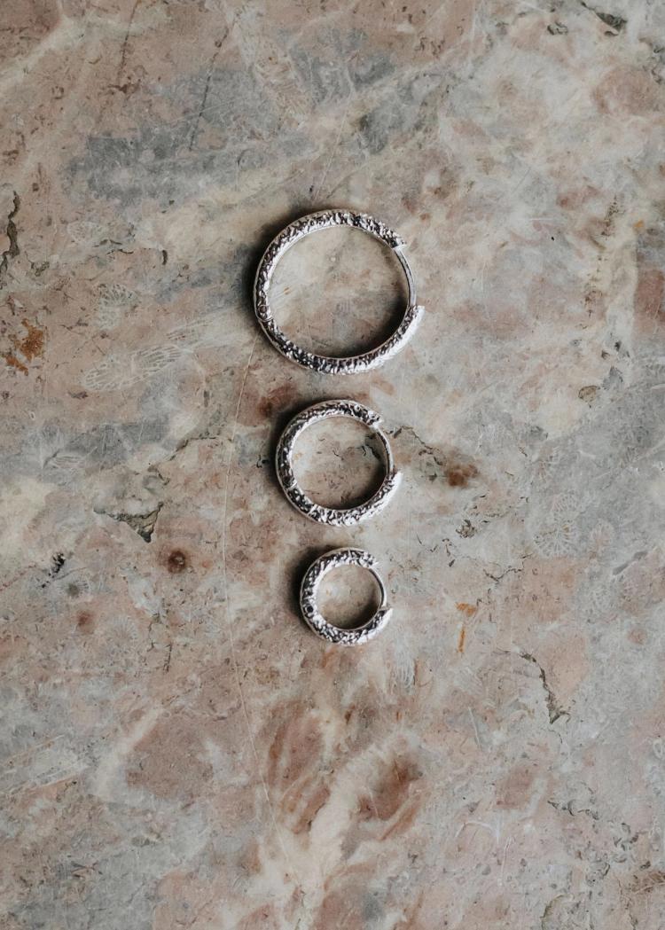 Secondary product image for "Struktur Ring Silver  10,5 mm"