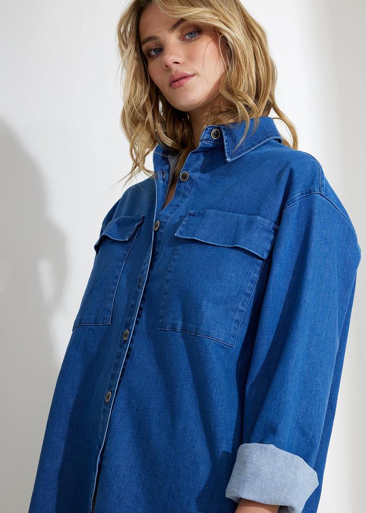 Secondary product image for "Overshirt Women Jeans"