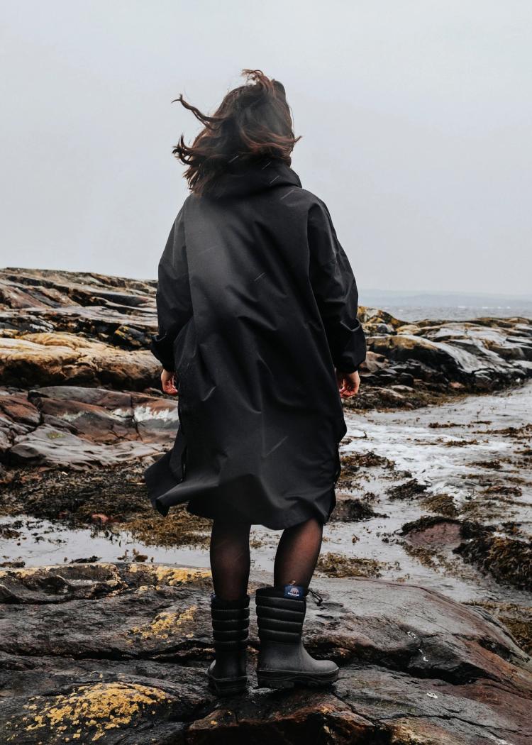 Secondary product image for "GBG Rain Poncho Black"