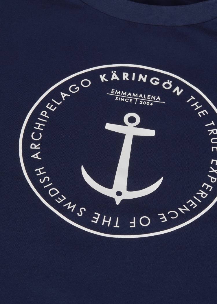 Secondary product image for "T-shirt Käringön Marinblå Unisex"