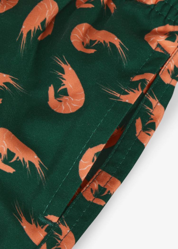 Secondary product image for "Swim Shorts Kids Shrimp Green"