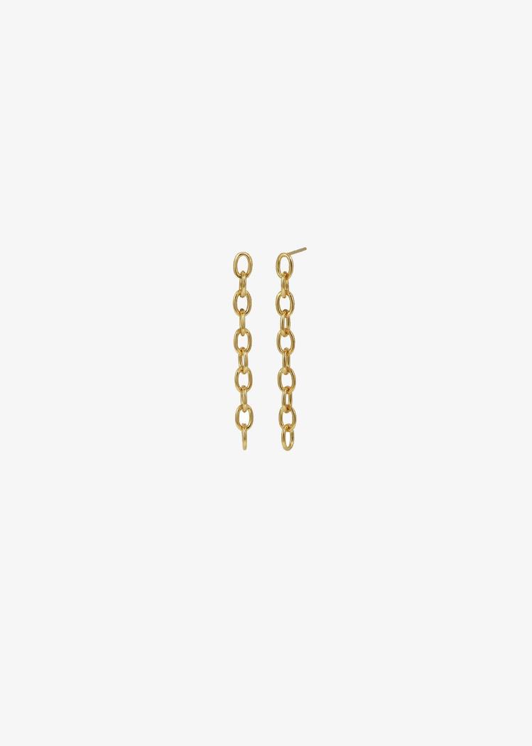 Secondary product image for "Earring Chain Gold"