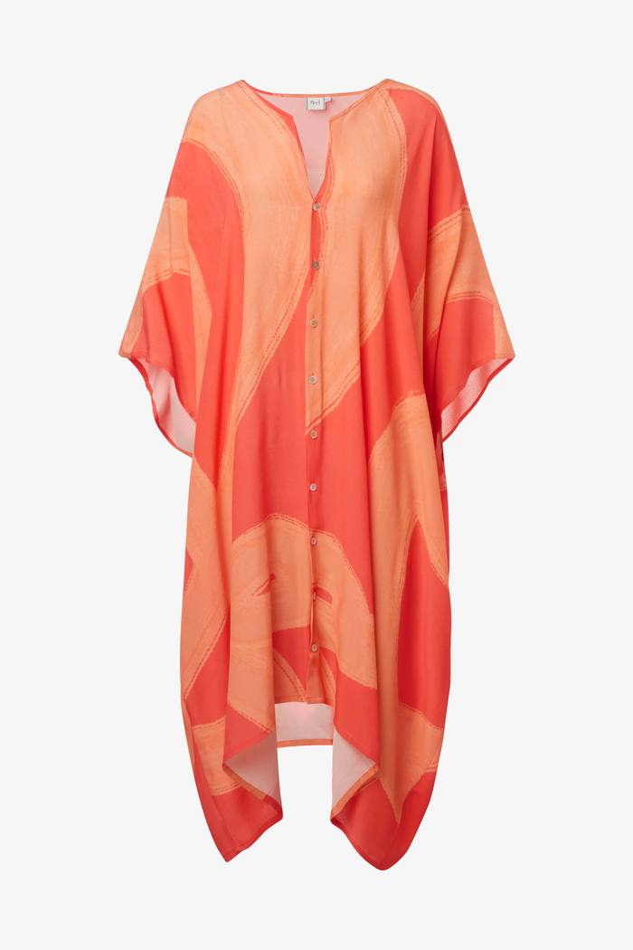 Secondary product image for "Leya Kaftan Ocean Line Peach"