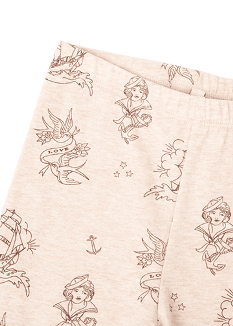 Secondary product image for "Tights Barn Tatuering Brun"