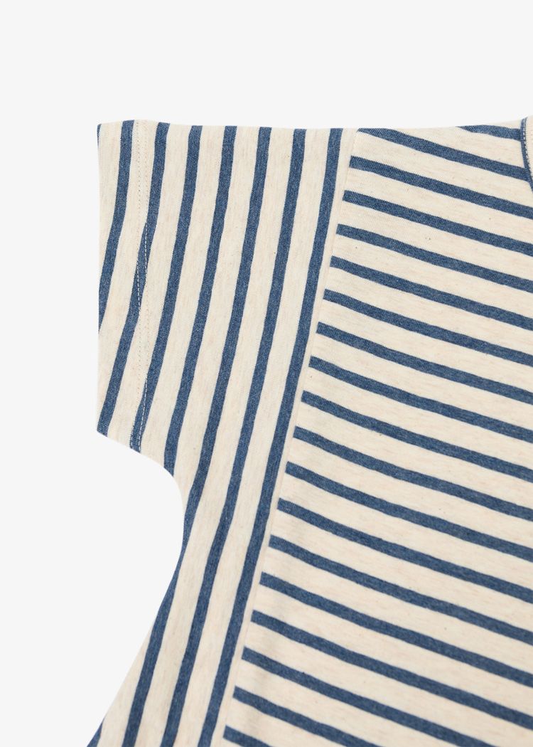Secondary product image for "Linnea Klänning Rand Melerad"
