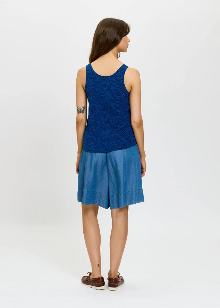 Secondary product image for "Melina Linne Windy Wave Navy"