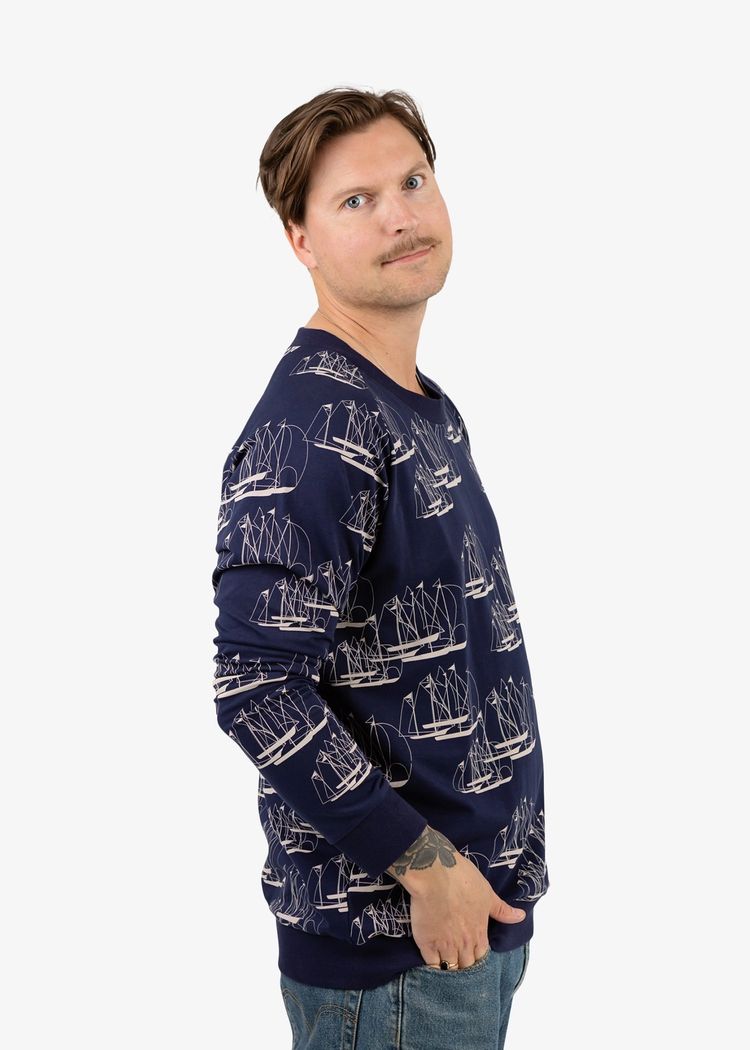 Secondary product image for "Sweater Linjespel "