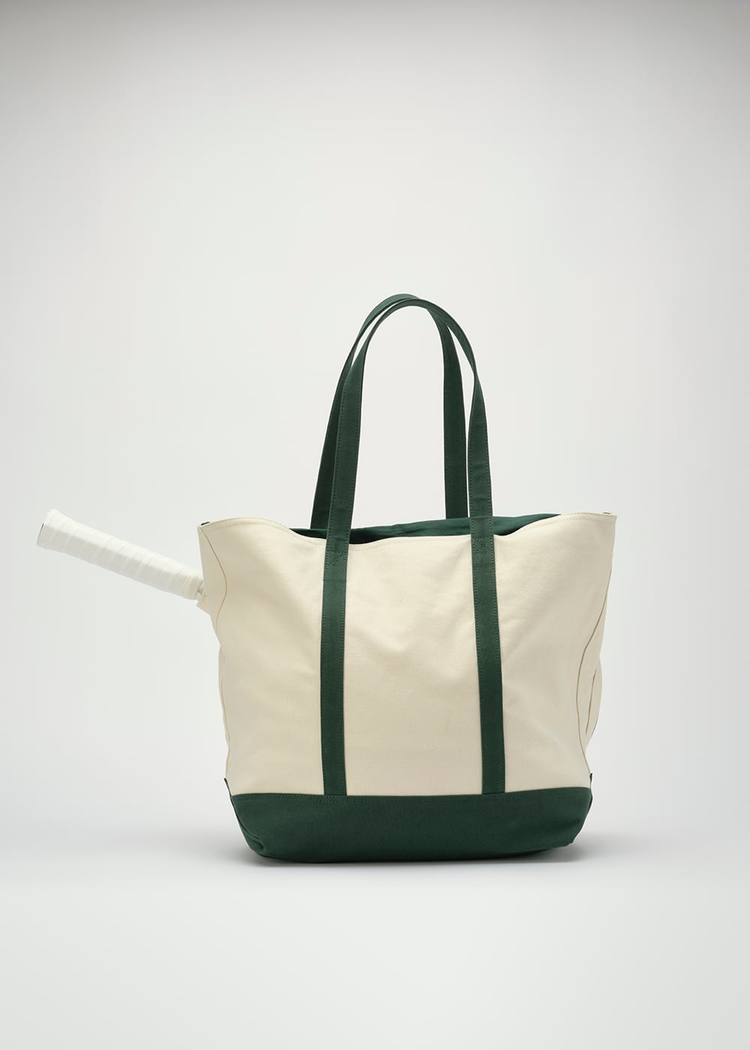 Secondary product image for "ESS Tennis One Racket Tennis Tote Bag Canvas"