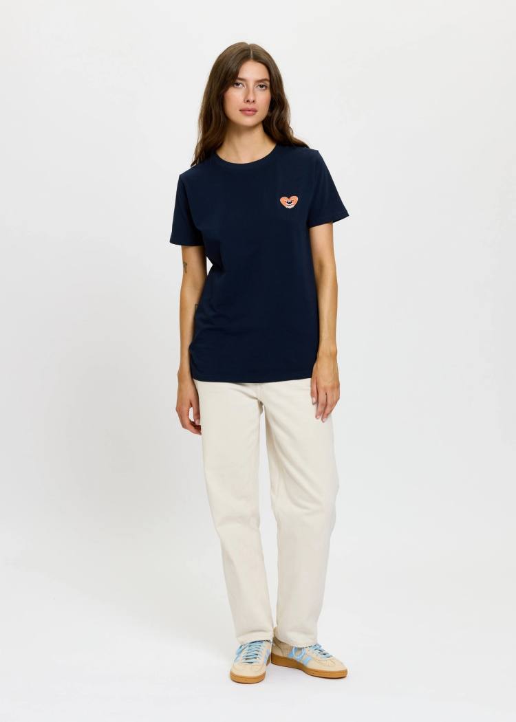 Secondary product image for "T- Shirt Shrimpheart Navy"