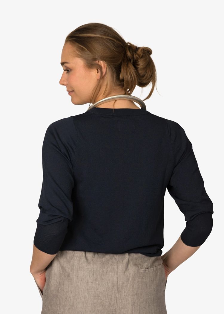 Secondary product image for "Edith Sweater Blue"