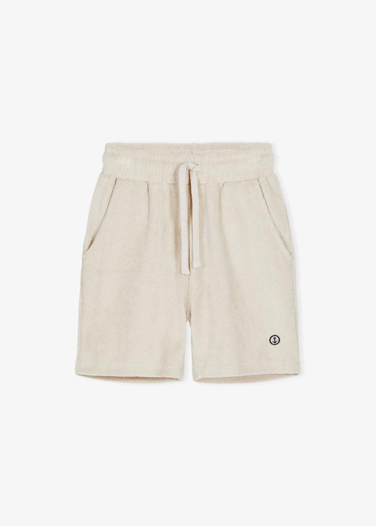Secondary product image for "Wo Shorts Terry Ecru"