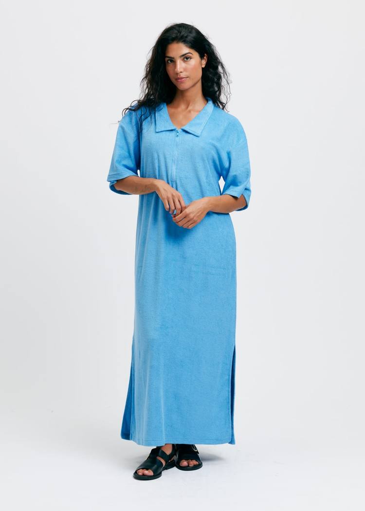 Secondary product image for "Tyra Klänning Blå"