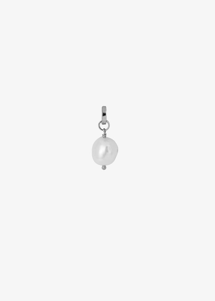 Secondary product image for "Berlock Pärla Slät Silver"