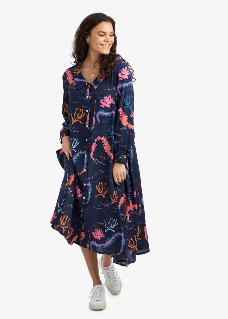 Secondary product image for "Linda Dress Seaweed Multi"