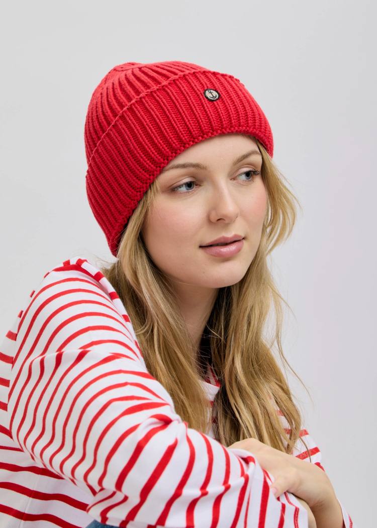 Secondary product image for "Fishermen Beanie Red Cotton"