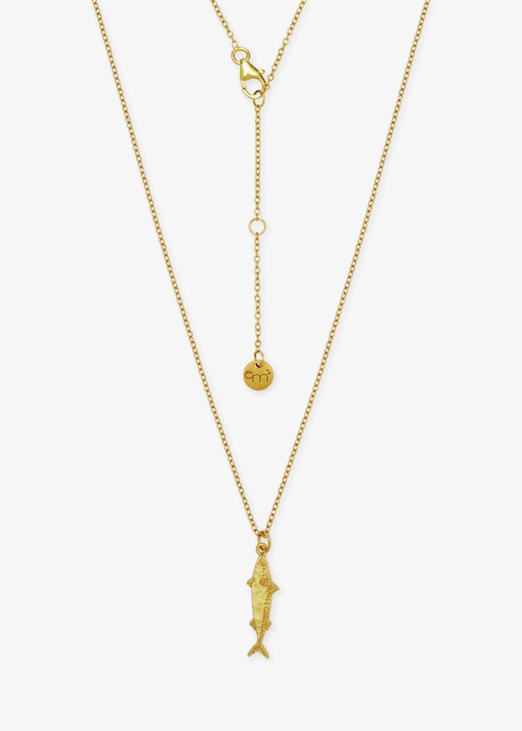 Secondary product image for "Halsband Makrill Guld"