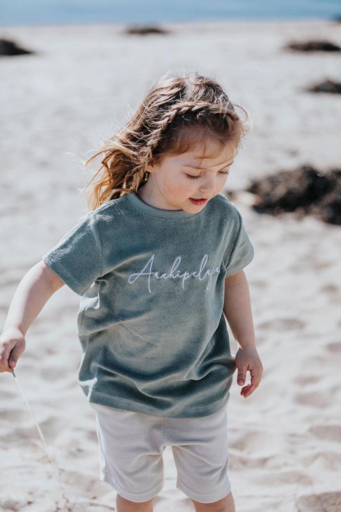 Secondary product image for "T-shirt Frotté Skärgård Grön"