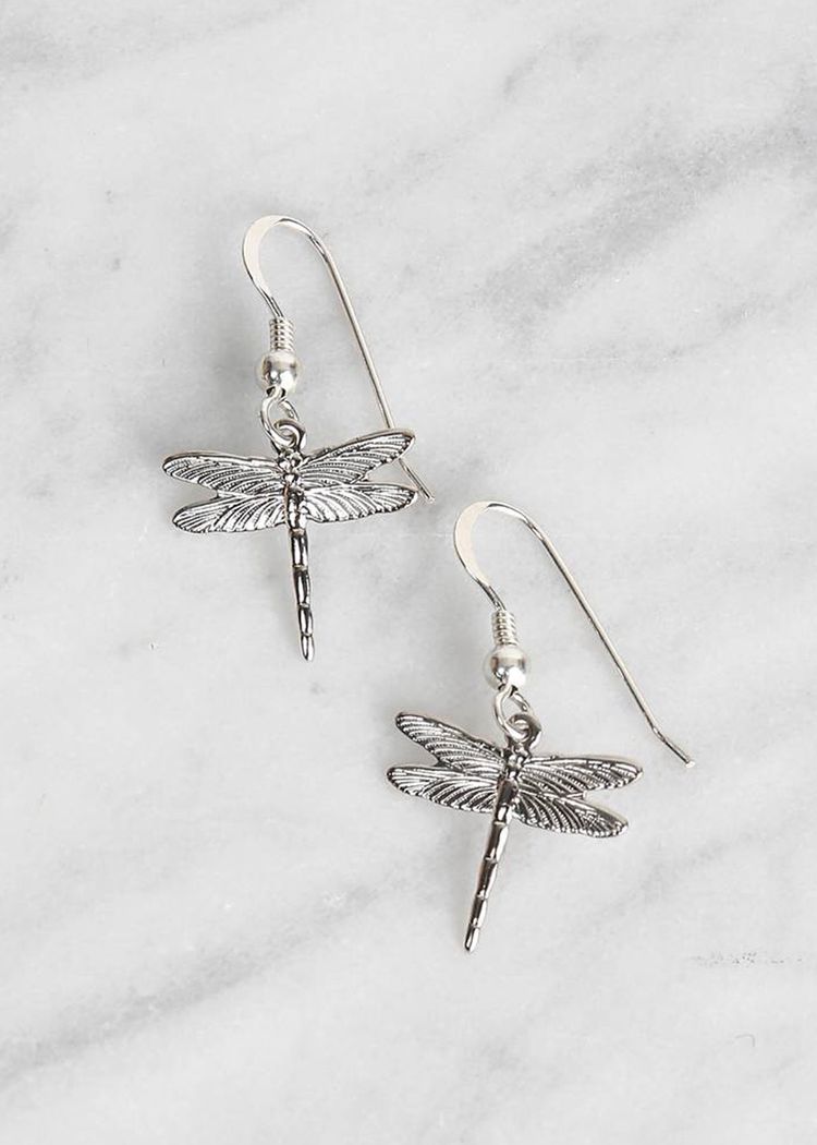 Secondary product image for "Örhänge Slända Silver Liten"