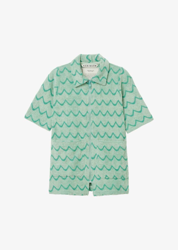 Secondary product image for "Badrock Archipelago Mint Våg Barn"