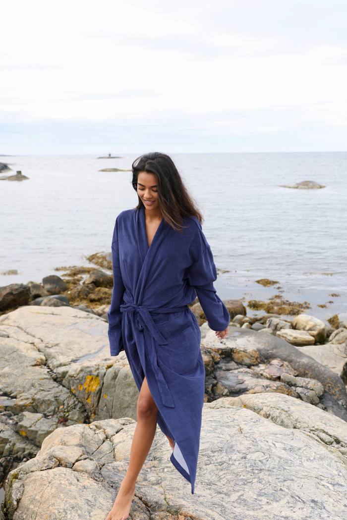 Secondary product image for "Bathrobe Tie Navy"