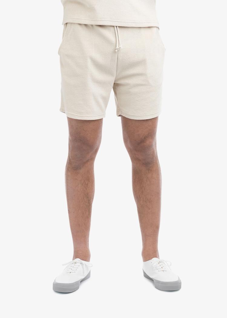 Secondary product image for "Strand Shorts Terry Ecru"