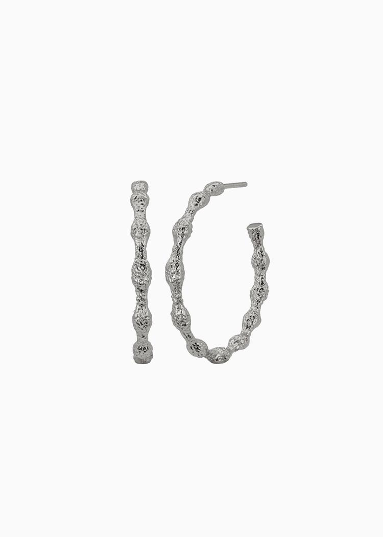 Secondary product image for "Tongs Earring 30 mm Silver"