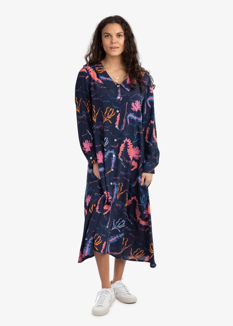 Secondary product image for "Linda Dress Seaweed Multi"