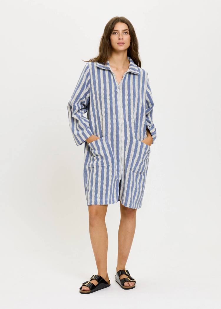 Secondary product image for "Bathrobe Ladies Stripe"