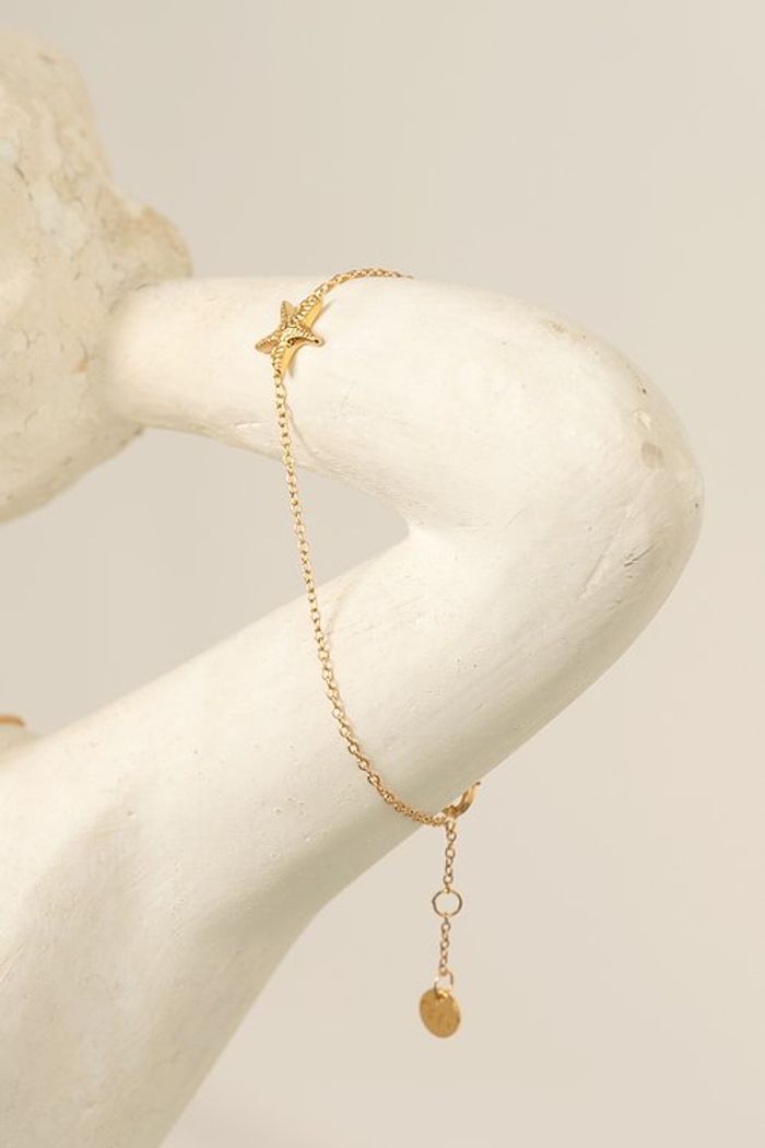 Secondary product image for "Armband Sjöstjärna Guld"